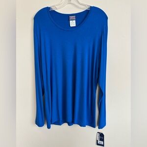 Cherokee Royal Blue Long Sleeve Tee